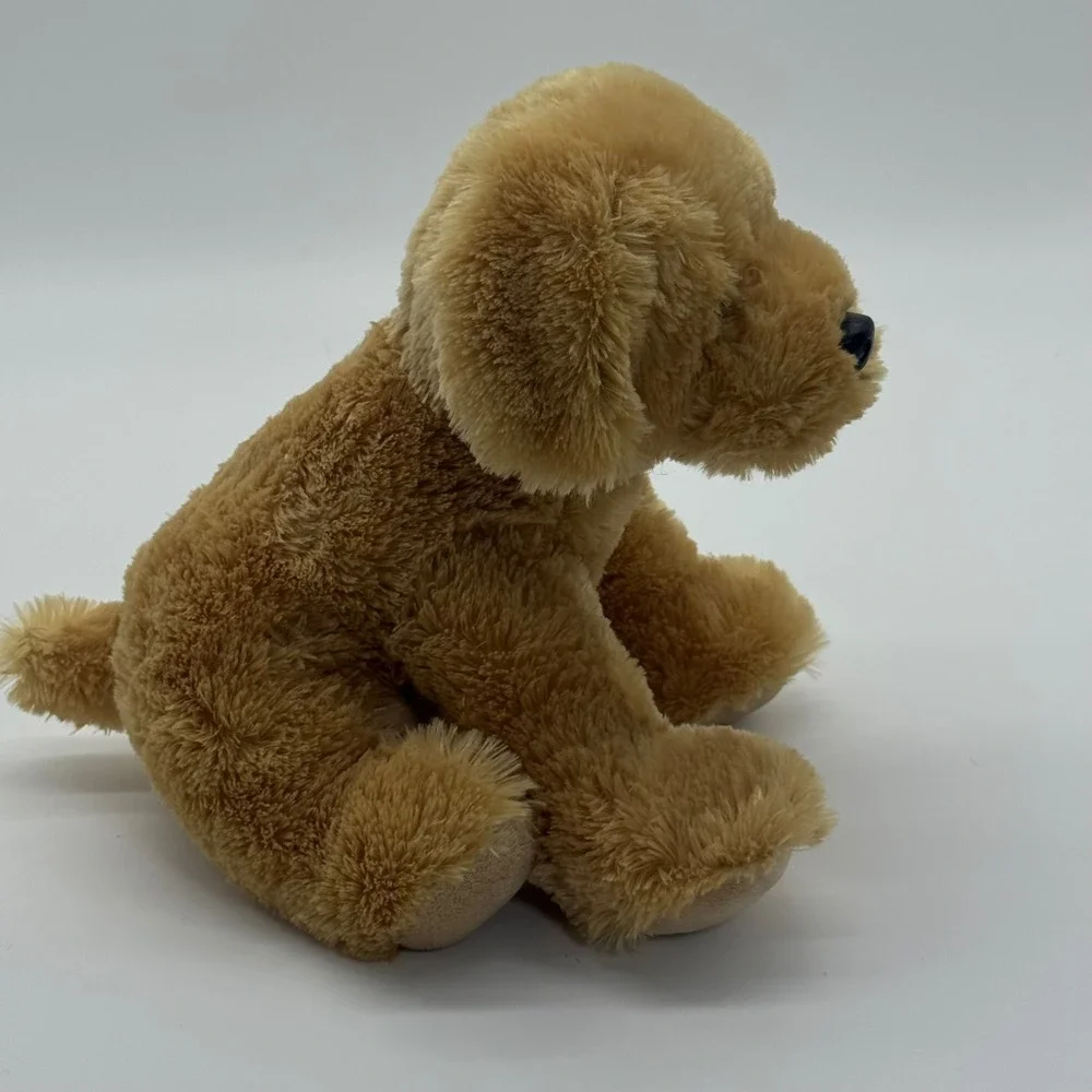 Aurora World Golden Lab Plush Dog Stuffed Animal Tan Puppy 502272 8 inch